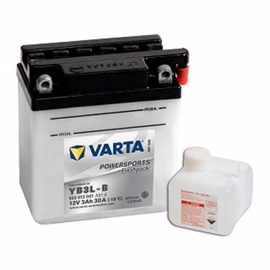 Varta 503 013 001 MC batteri 12 volt 3Ah (+pol til højre)